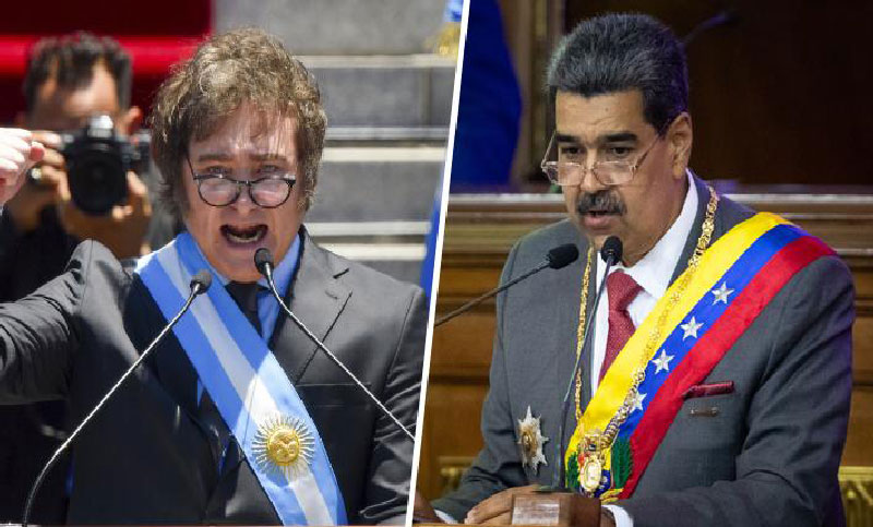 Maduro acusó a Milei de «vendepatria» y «malnacido» tras sus dichos sobre Malvinas