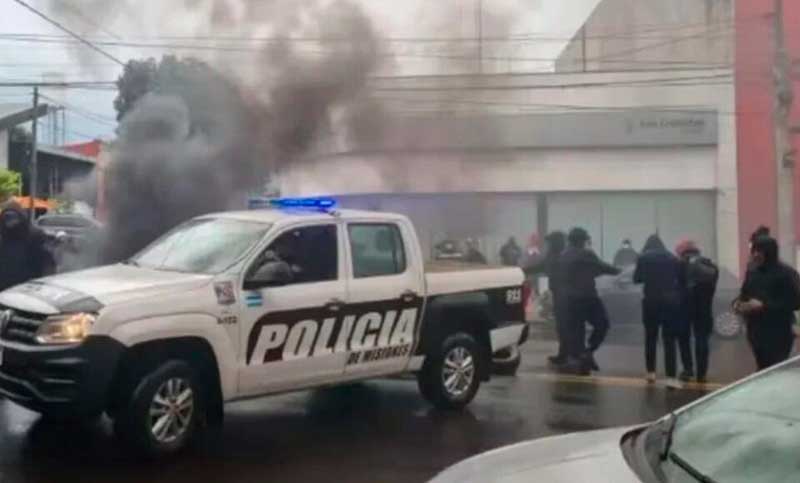 Denunciaron por “sedición” a los oficiales que tomaron dependencia policial en Misiones
