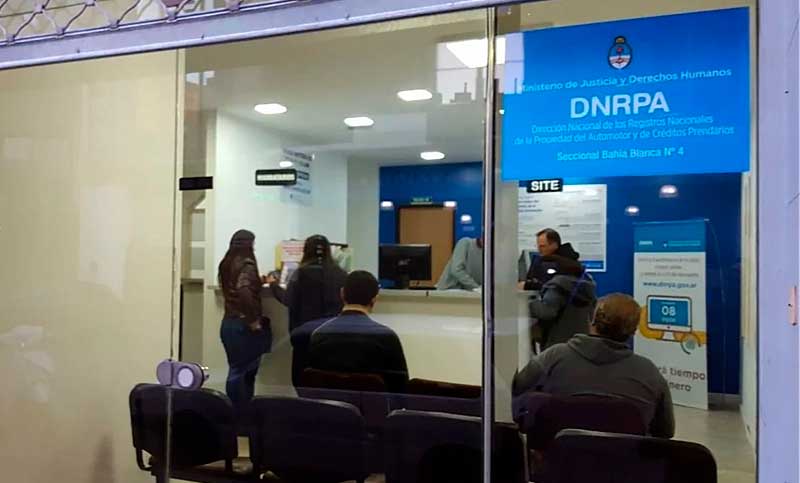 Tras anuncios de cierre, paro total por tiempo indeterminado en los Registros de la Propiedad del Automotor