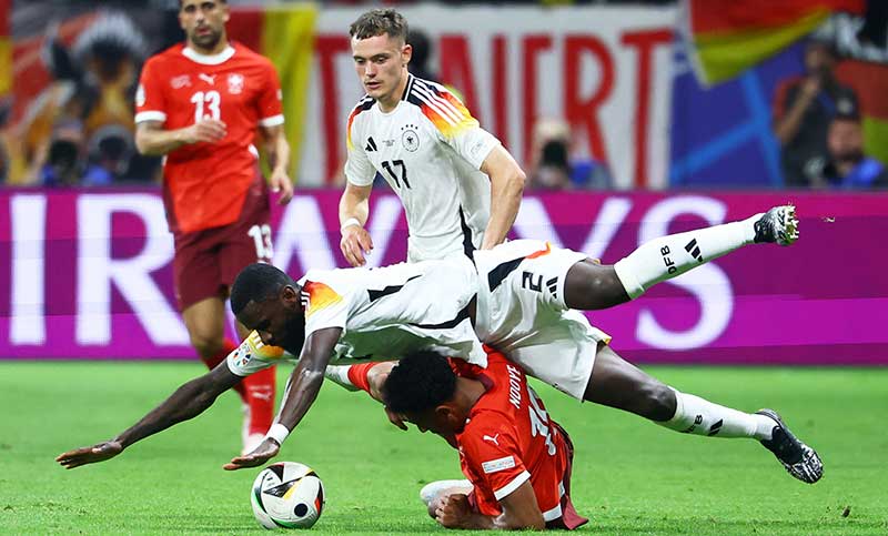 Alemania rescató un empate ante Suiza