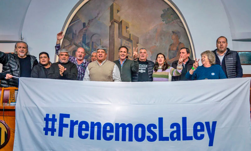 La CGT marchará cuando se trate la Ley Bases en el Senado: “Milei se hace el guapo con los trabajadores”