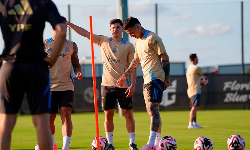Argentina tendría un mix de titulares y suplentes para enfrentar a Ecuador