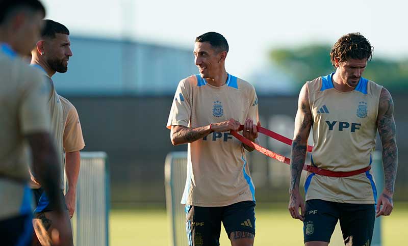 Argentina entrena en Estados Unidos y se focaliza en la Copa América