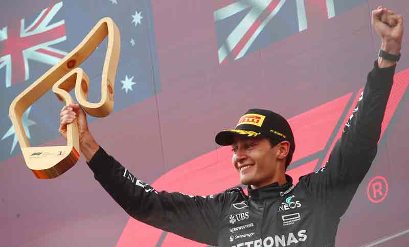 George Russell se quedó con el Gran Premio de Austria