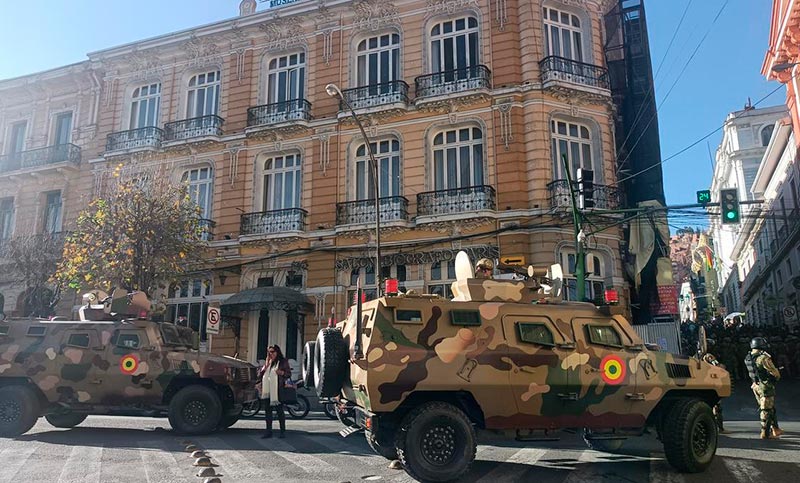 Fracasó el intento de golpe de Estado en Bolivia: las fuerzas militares replegaron sus posiciones