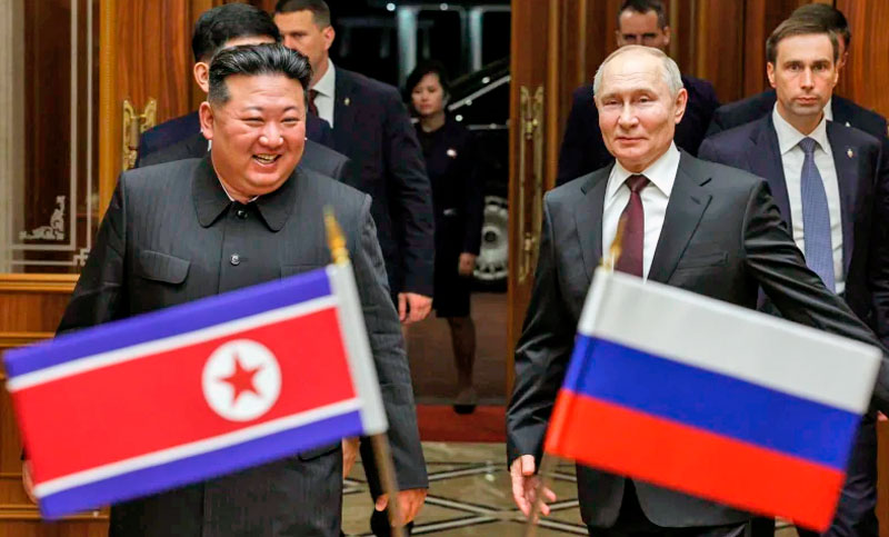Rusia y Corea del Norte firman el Tratado de Asociación Estratégica Integral