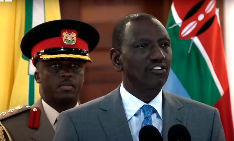 El presidente de Kenia dice que no firmará la controvertida Ley de Finanzas