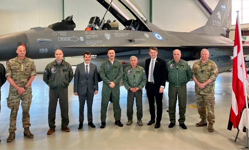 Bajo secreto militar: el Gobierno no dará información sobre la vida útil de los aviones daneses