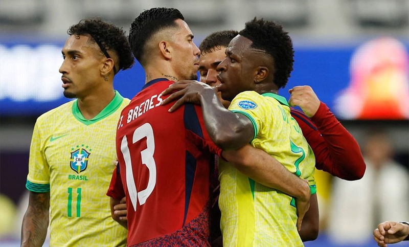 La Costa Rica de Alfaro le arrancó un empate a Brasil en su debut