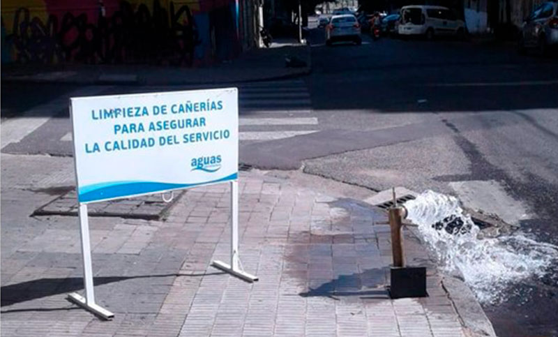 Realizarán mantenimiento de cañerías en zona céntrica
