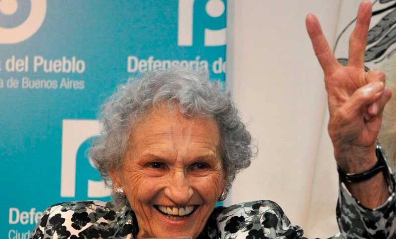 Falleció Lita Boitano: histórica referente de Derechos Humanos