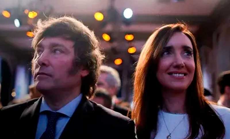 La oración de Milei y el simulacro de Victoria