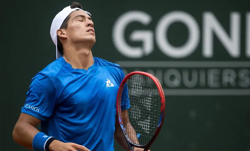Sebastián Báez quedó eliminado en Eastbourne, en la previa a Wimbledon