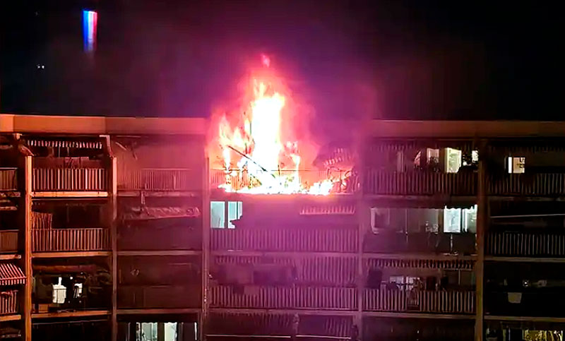 Siete personas mueren por el incendio de un edificio en Niza e investigan una posible “intención criminal”