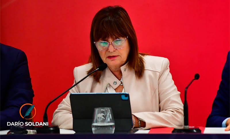 Bullrich toma distancia de Macri en la interna del PRO: «Me la juego a fondo»