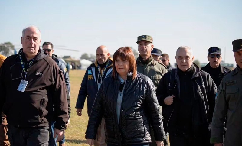 Caso Loan: Patricia Bullrich definió la creación de un Comando Unificado para que continúe con la búsqueda