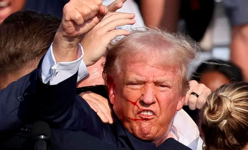 Donald Trump tras el atentado: «Se supone que debería estar muerto»