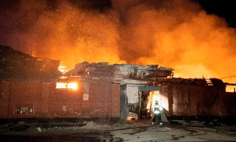 Ataque masivo de Rusia contra Ucrania: destruyeron instalaciones claves del complejo militar-industrial ucraniano