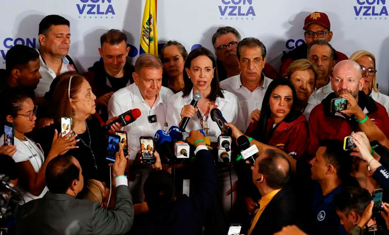 Machado y González Urrutia se encuentran resguardados y temen por su vida