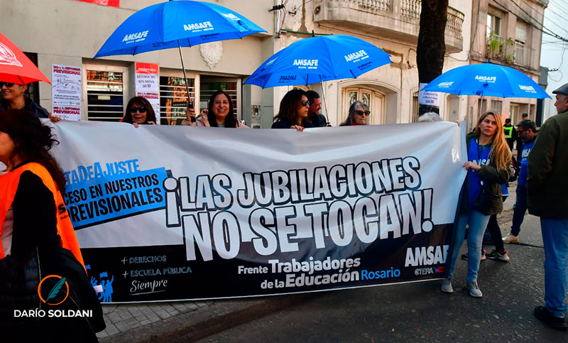 Amsafe realizará un paro de 24 horas este jueves y movilizará en contra de la reforma previsional