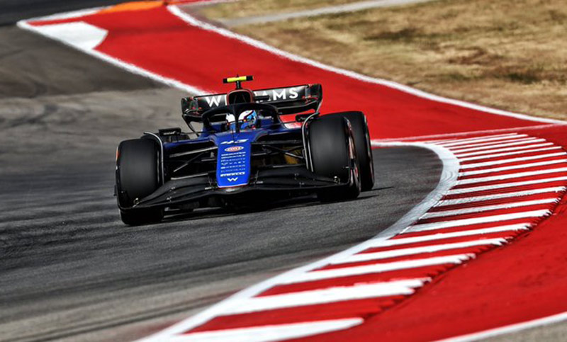 Colapinto largará décimosexto en el Gran Premio de Estados Unidos
