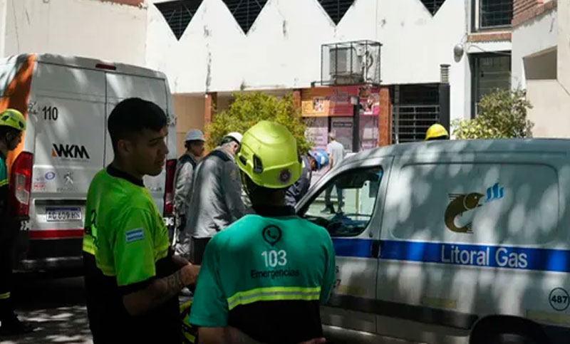 Un escape de gas en la zona de la Plaza López obligó a desalojar a vecinos de un edificio
