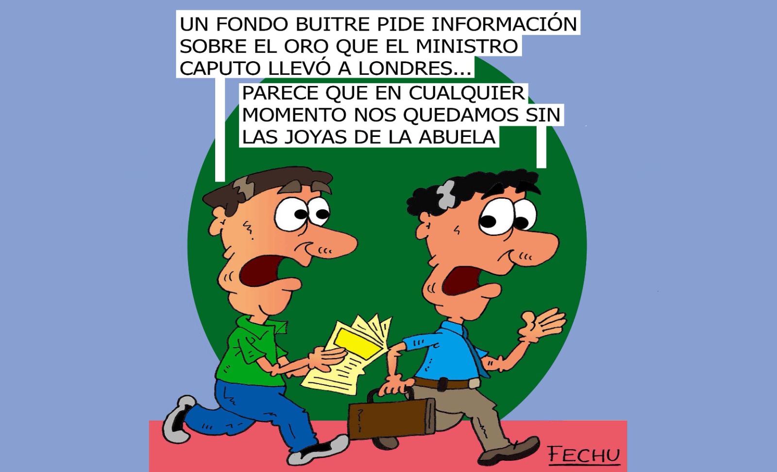 ¡No va a quedar nada!