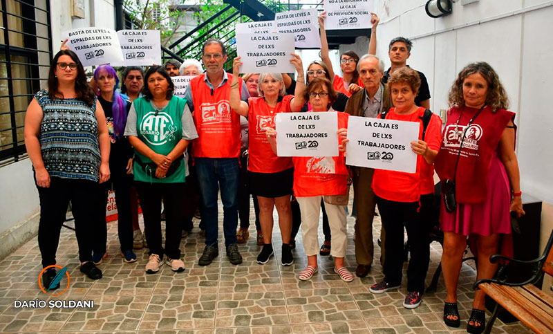 No a la reforma de la caja de previsión social: “Es de los trabajadores”