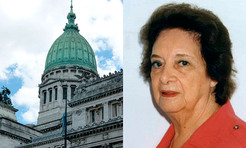 Cristina y Michetti tienen una antecesora: la senadora rosarina que primero habló en la Cámara Alta