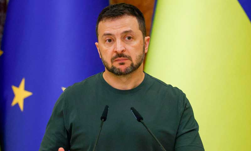 Zelenski aseguró estar listo para poner fin al conflicto con Rusia a cambio de ingreso a la OTAN
