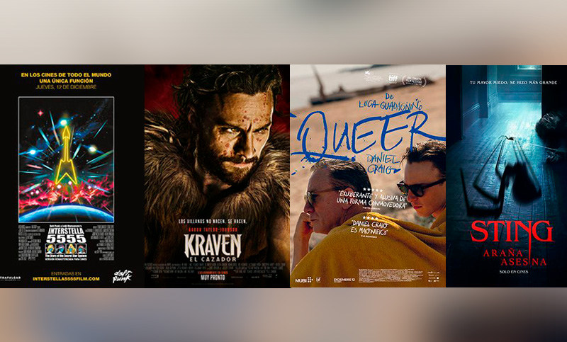 Jueves de estrenos: cuatro películas renuevan la cartelera rosarina