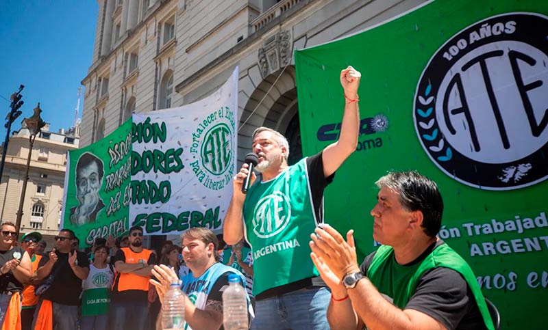ATE realizará una nueva «Jornada de Lucha» por renovación de contratos y contra la precarización laboral
