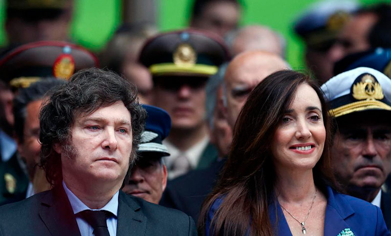 Tras la acusación de Milei, Villarruel desmintió haber autorizado un aumento de dietas en el Senado