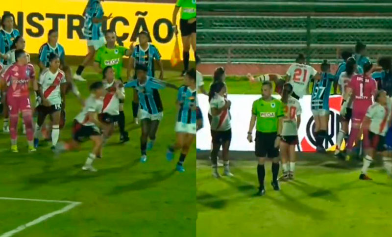 Escándalo en el fútbol femenino: River fue expulsado de un torneo tras una batalla campal por gestos racistas
