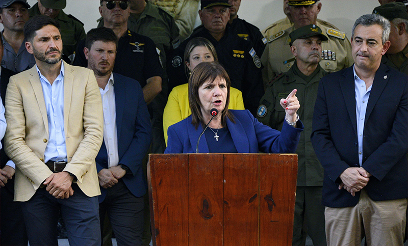 Tras las amenazas, Bullrich volvió a Rosario: “Hemos conseguido resultados históricos”