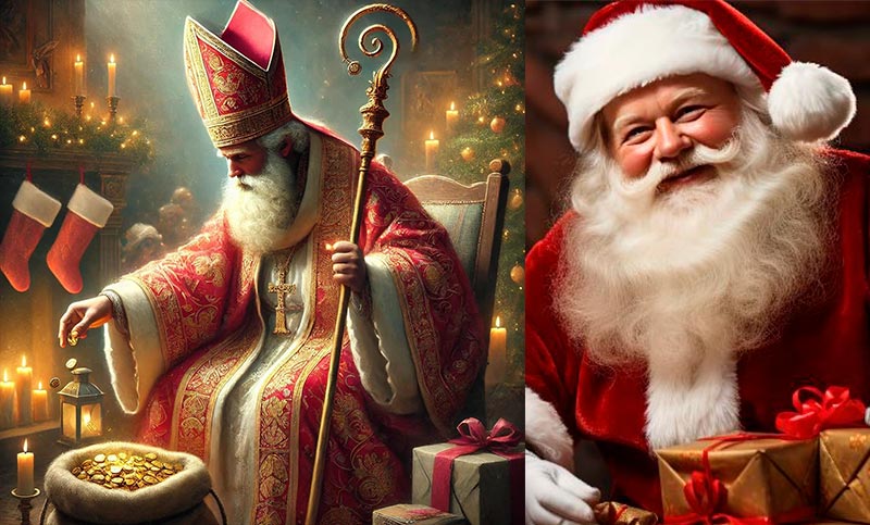 San Nicolás, el santo que inspiró a Papá Noel