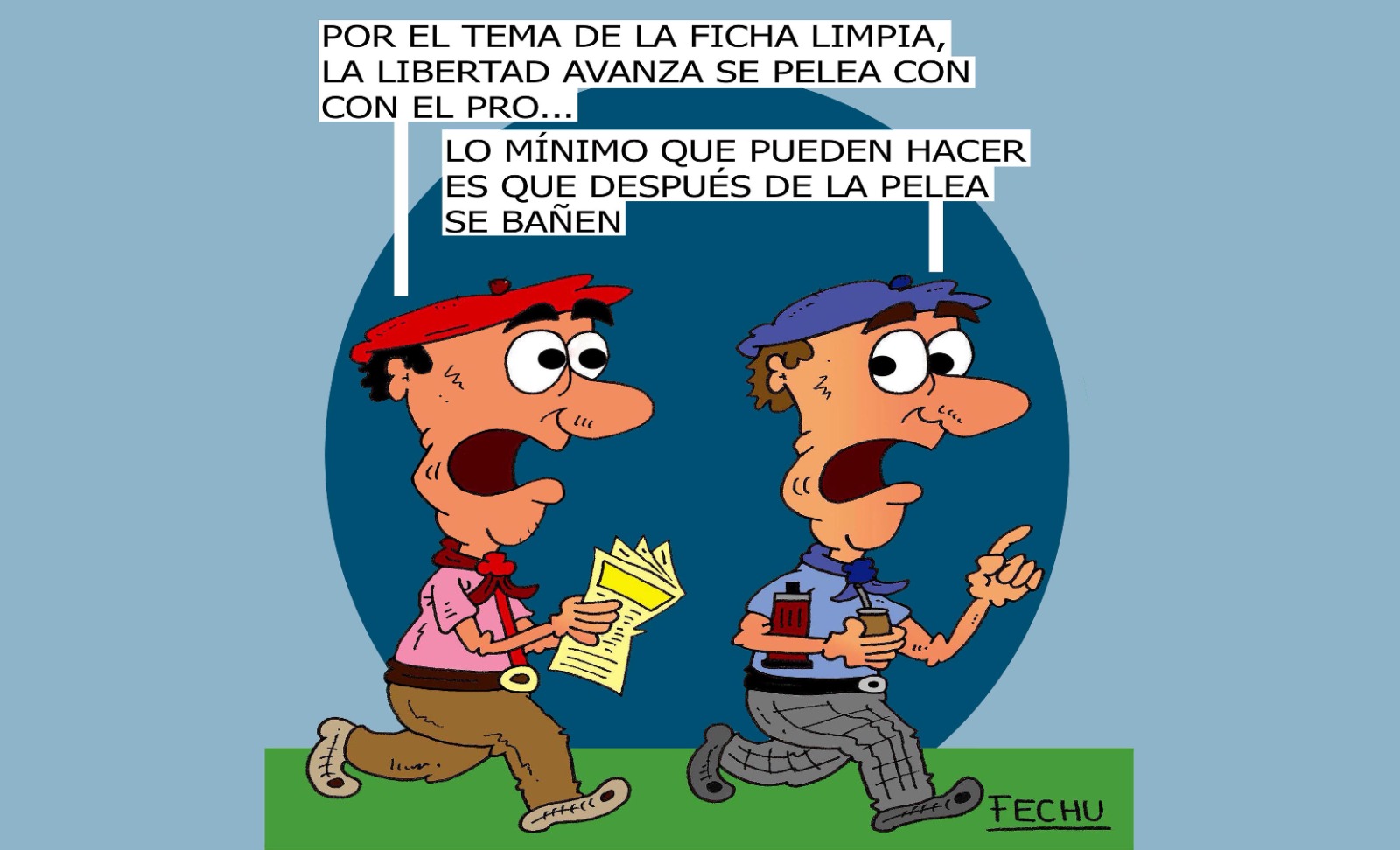 ¡Se impone un buen baño!