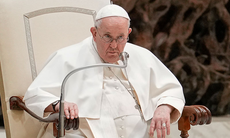 El Papa Francisco habló sobre el caso de Loan Peña y dejó una fuerte declaración
