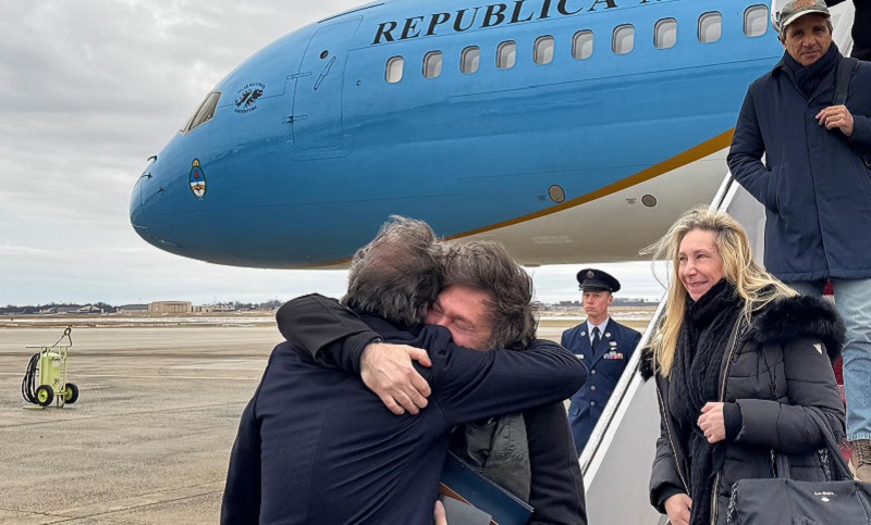 Milei ya está en Estados Unidos, listo para asistir a la asunción de Trump 