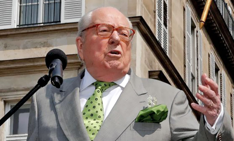 Muere a los 96 años el 5 veces candidato a la presidencia de Francia, Jean Marie Le Pen