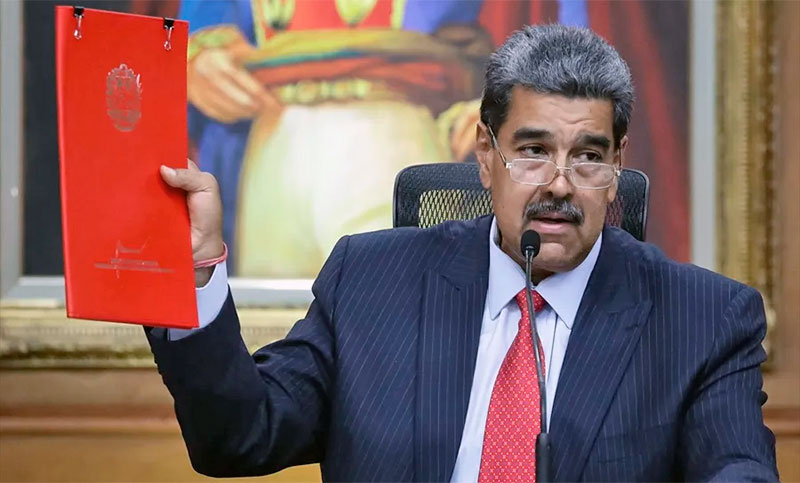 Maduro impulsa una reforma constitucional a realizarse durante este año 2025