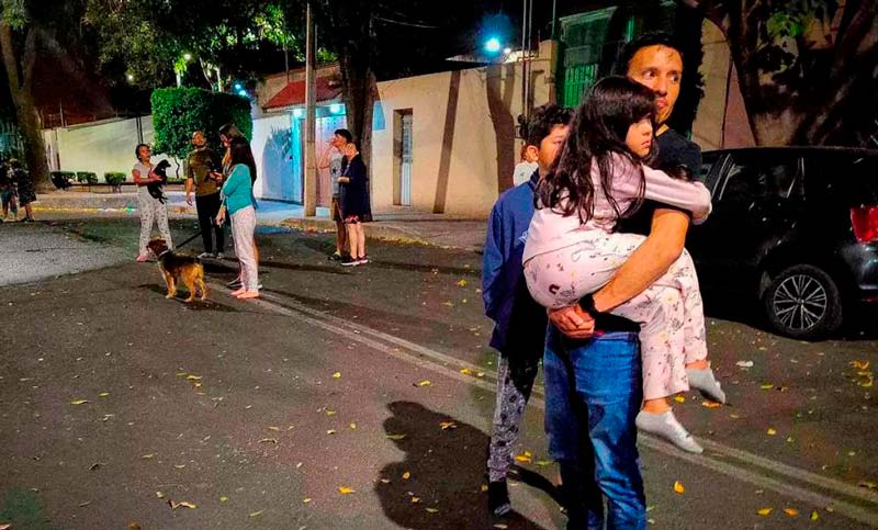 Un sismo de 6,2 grados sacudió México: no se reportaron heridos ni víctimas fatales