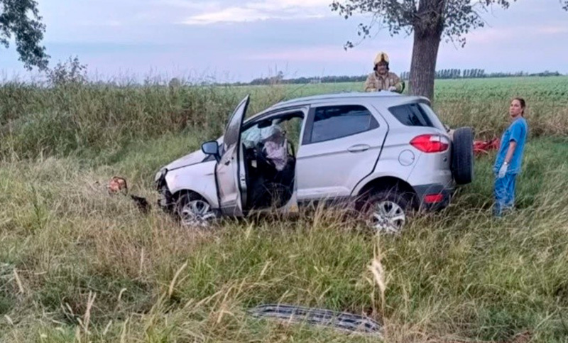 Siniestro fatal en ruta 9: dos hombres murieron tras perder el control del vehículo
