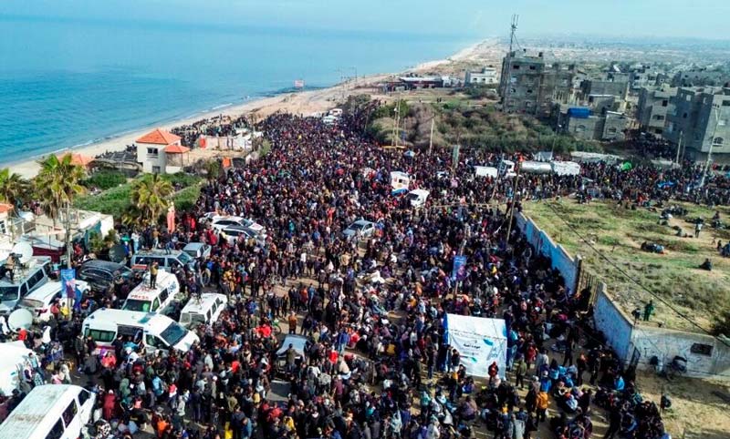 Trump propuso «limpiar» Gaza enviando a sus habitantes a Jordania y Egipto