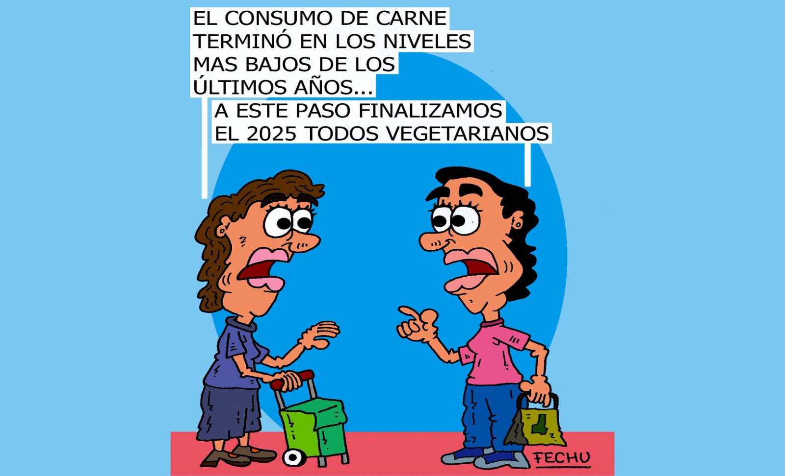 Vegetarianos a la fuerza
