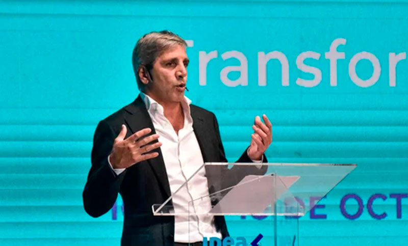 Caputo respondió a los gobernadores de la Región Centro: “No hemos visto una provincia reducir Ingresos Brutos”