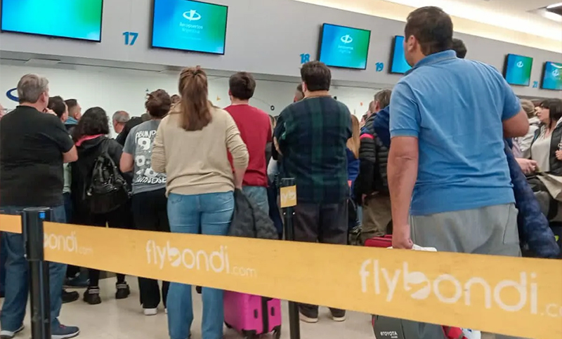 «Fail-Bondi»: una página denuncia los atrasos y cancelaciones de la aerolínea low cost