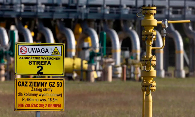 Ucrania interrumpió el tránsito de gas ruso hacia Europa