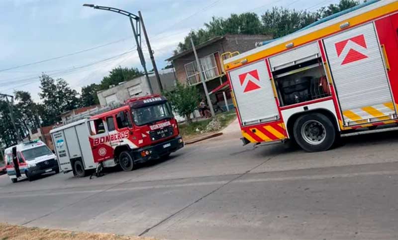 Zona sudoeste: una nena resultó herida tras sufrir un incendio en su casa