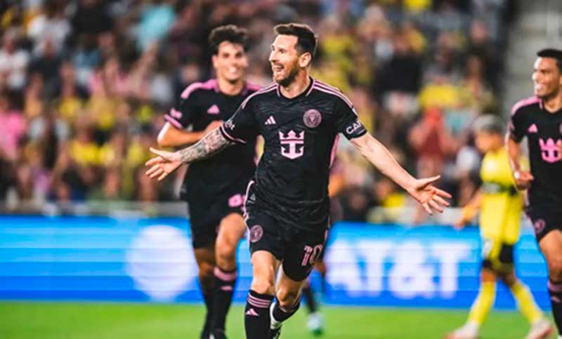 Messi volvió a las canchas en la victoria del Inter Miami frente a América